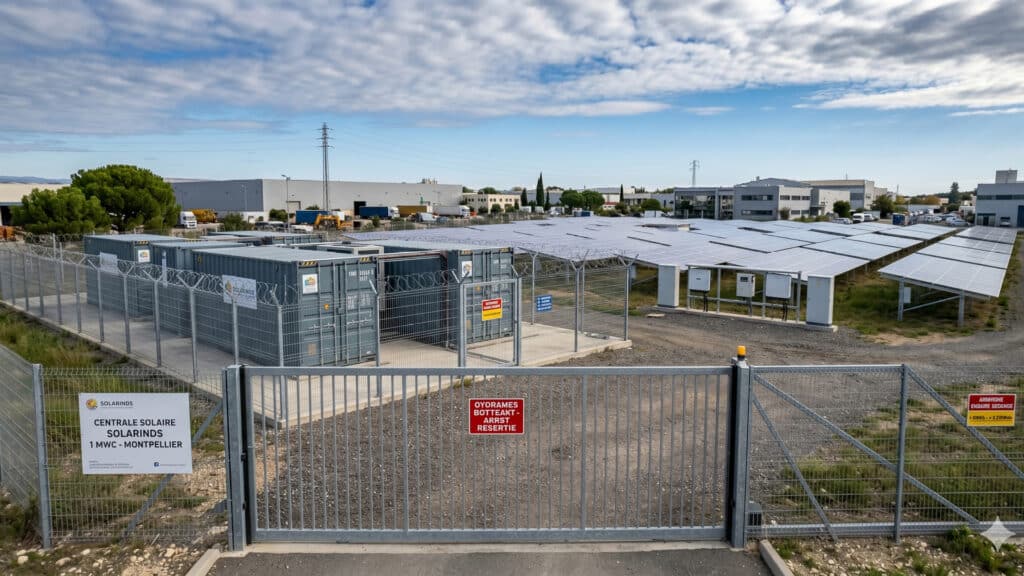 centrale solaire montpellier